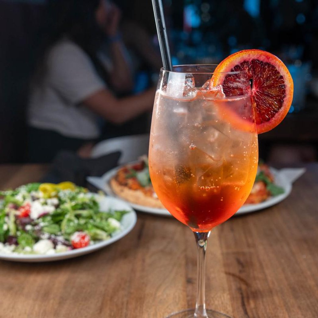beef carpaccio with arugula